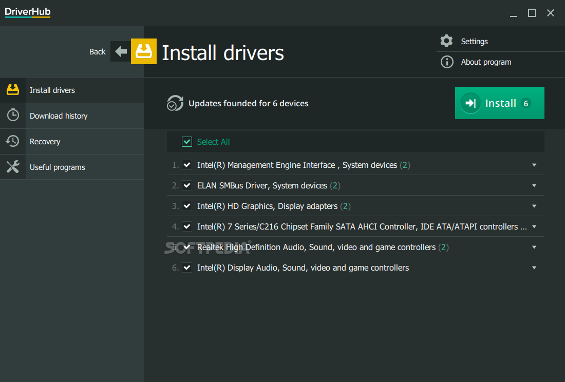 download driver hub 64 bits