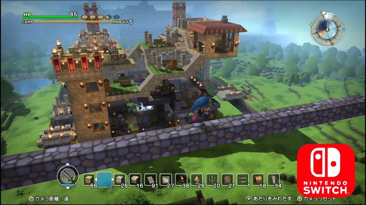 dragon quest builders buildings